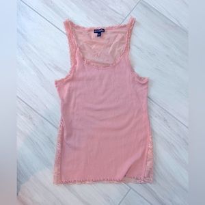 NWOT - lace tank top